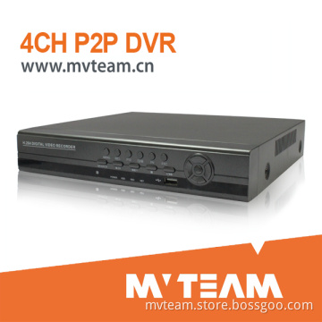 4CH P2p DVR with Compact Front Panel (MVT-6204)